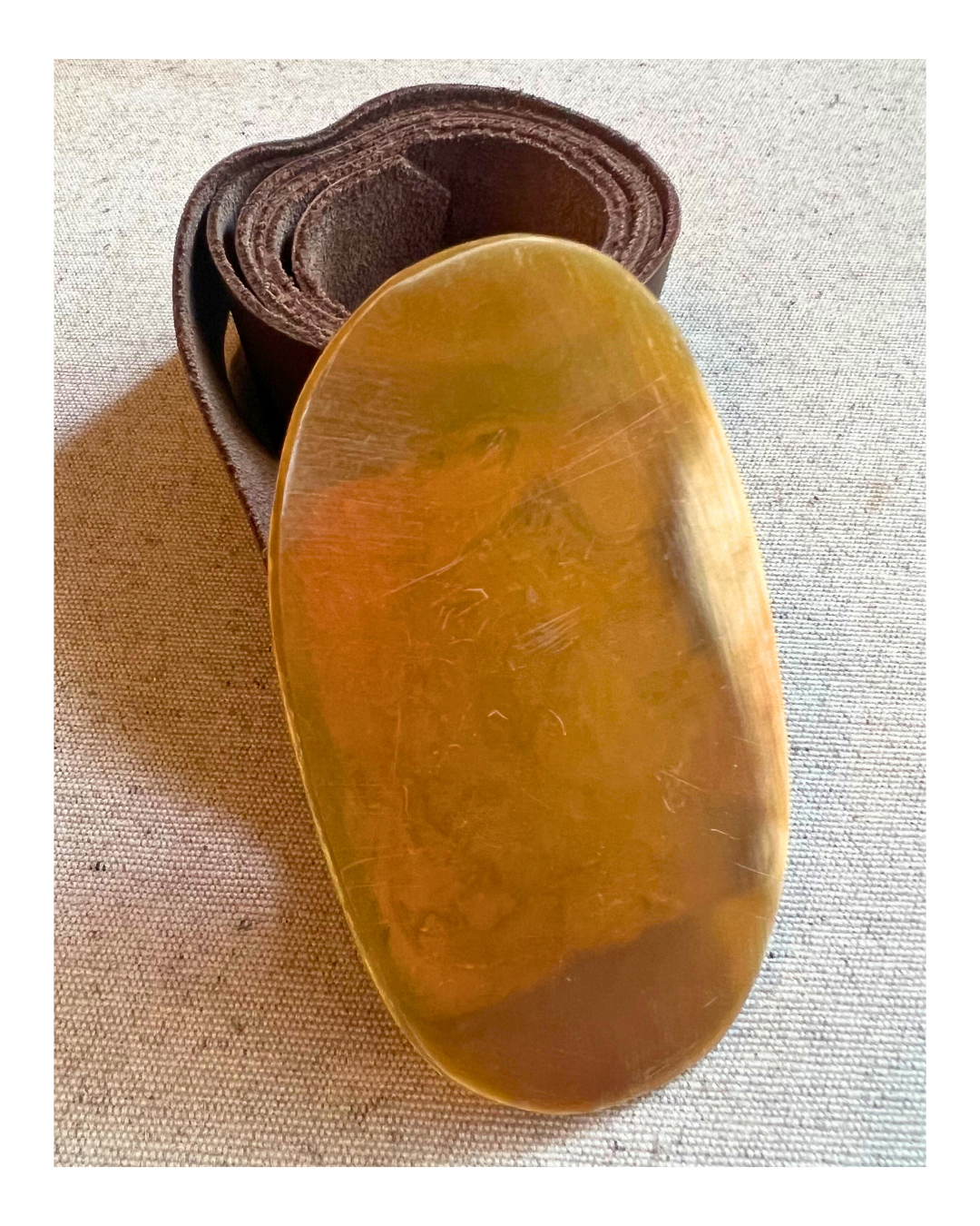 Cinto hebilla Guampa