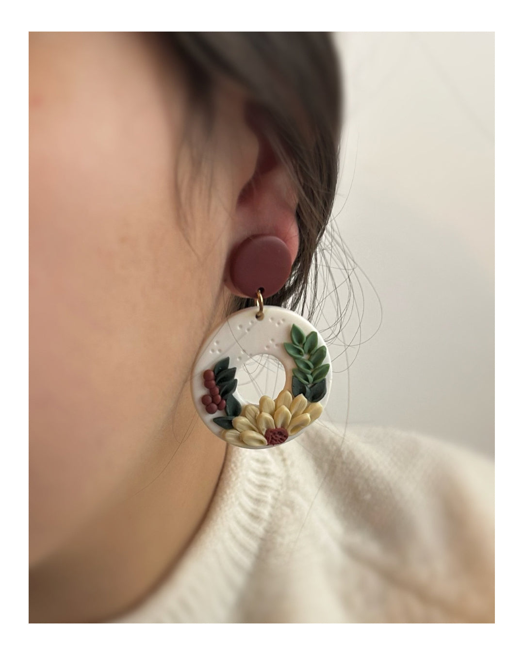 Caravanas de arcilla polimérica