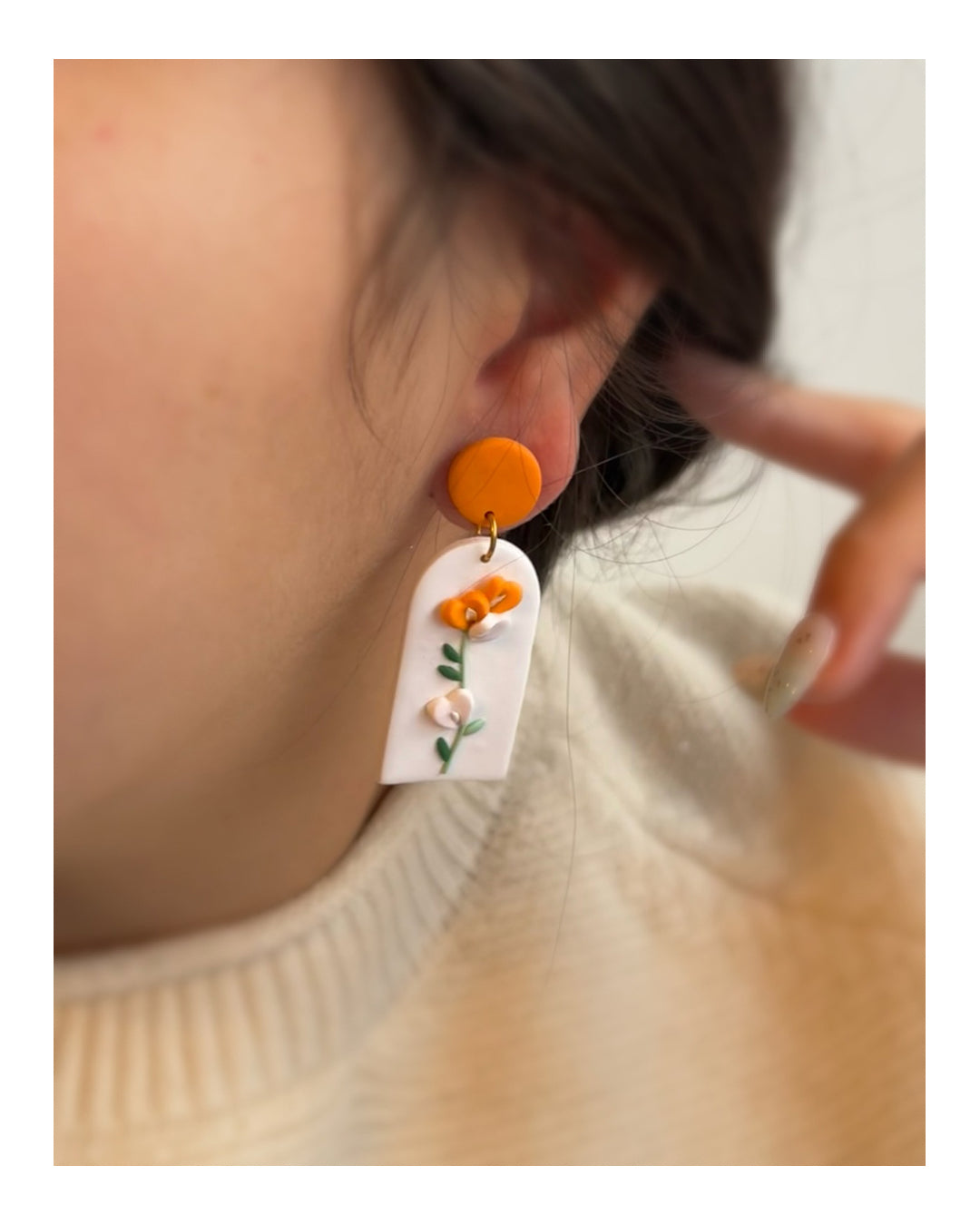 Caravanas de arcilla polimérica