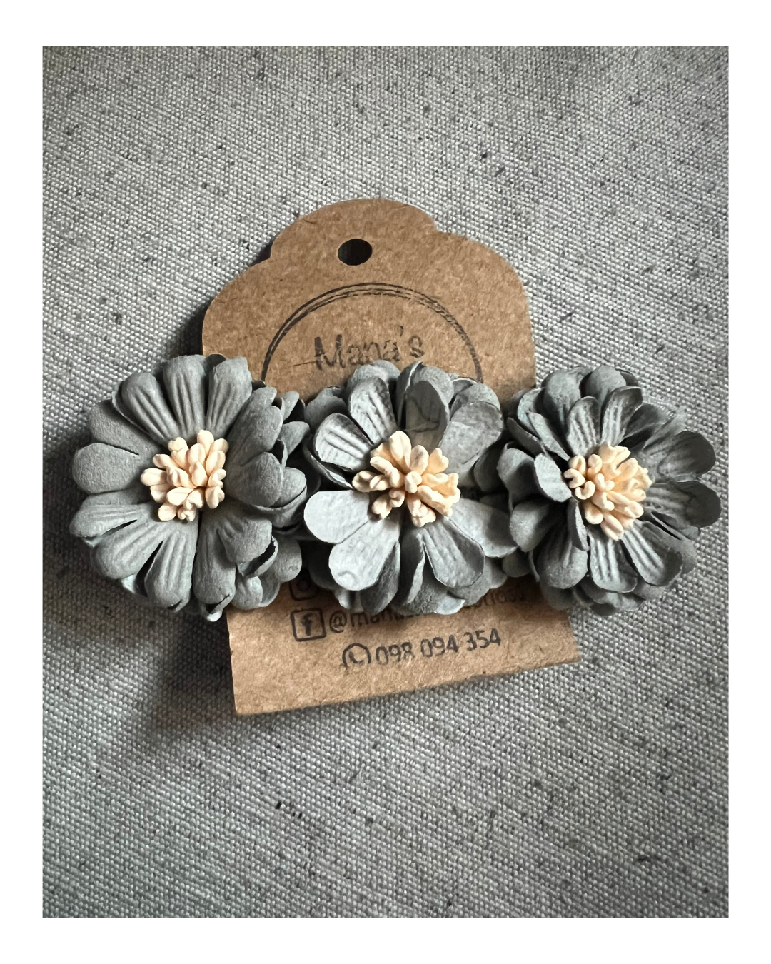 Broche flores