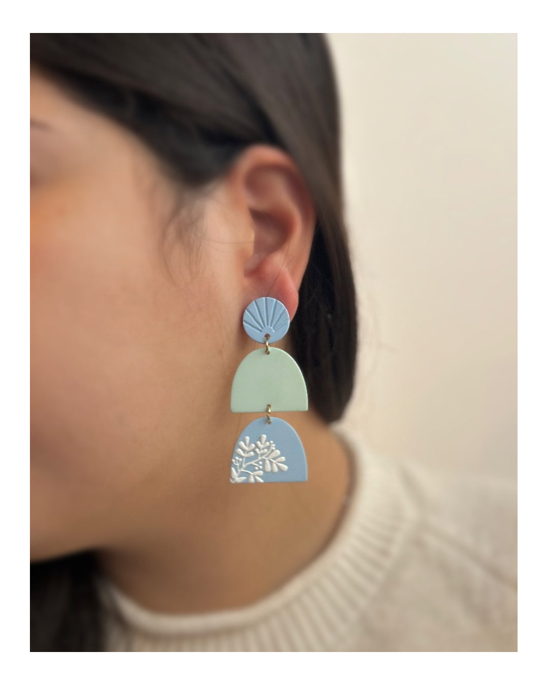 Caravanas de arcilla polimérica