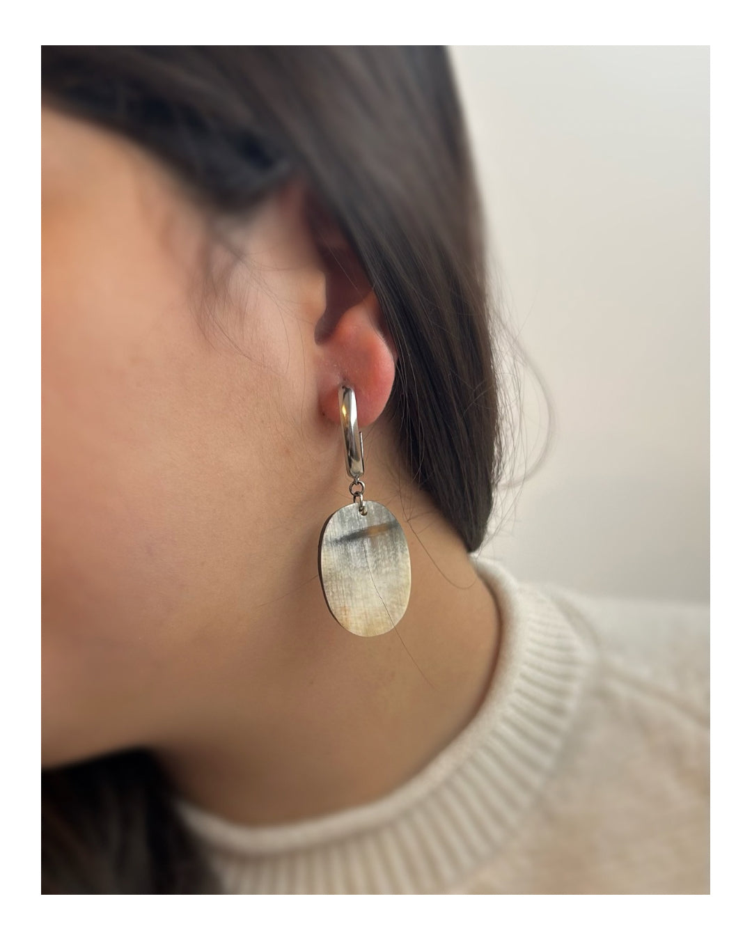 Caravanas guampa y acero