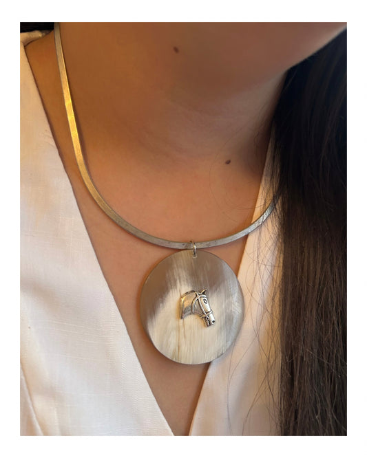 Collar / gargantilla de Alpaca