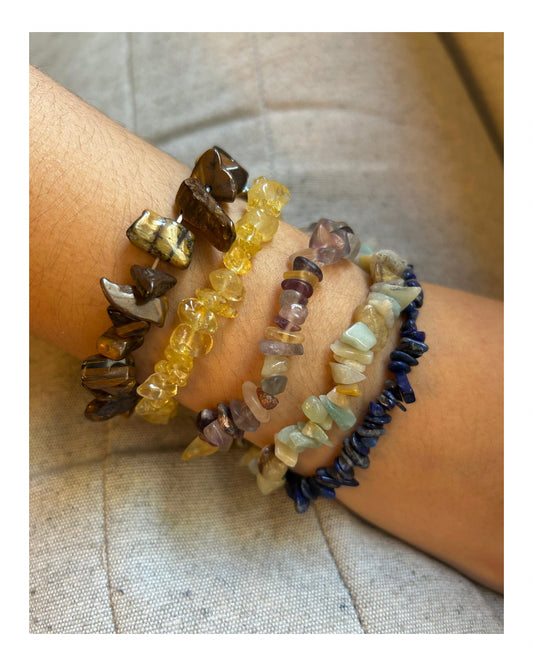 Pulsera de piedras naturales