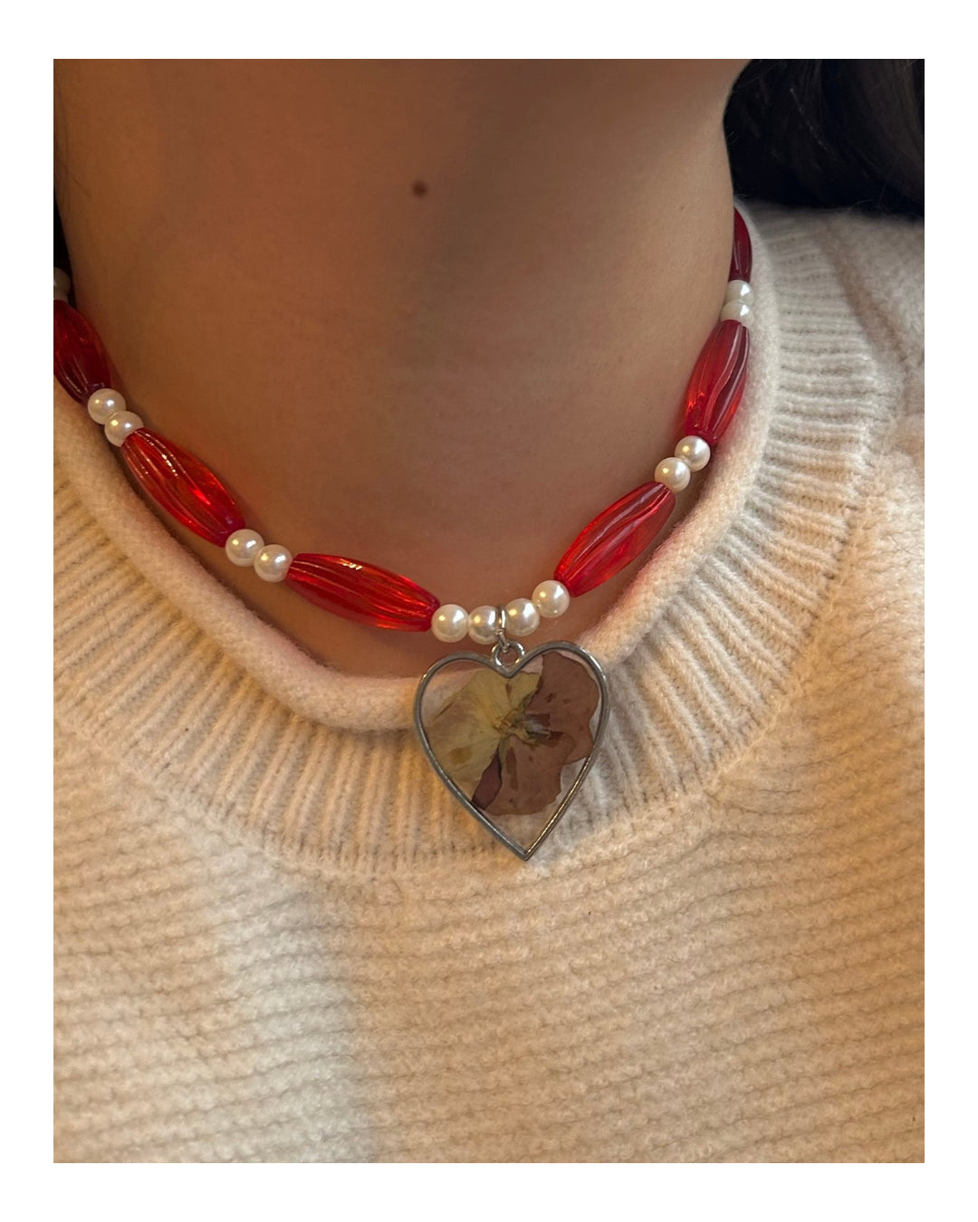 Collar rojo