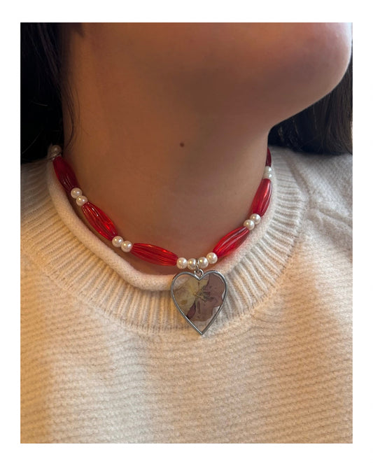 Collar rojo