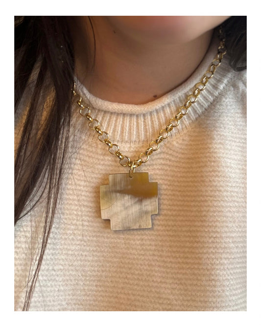 Cadena metálica - guampa